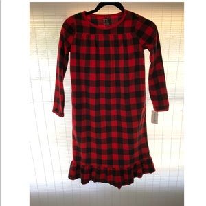 Carters Girl Red Warm Pijamas